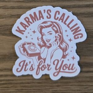 10/$10 DISCOUNT BUNDLE Sticker Karma's Calling